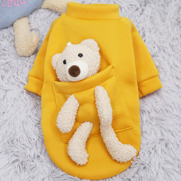 Dog Shirts Sweater Fleece Cartoon Clothes