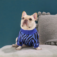 Dog Shirts Bulldog Pagoda Teddy Stretch Fleece Thick Sweater