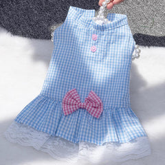 Dog Dress Summer Pet Cat Dog Cute Skirt