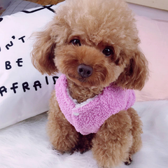 Dog Shirts Winter Teddy Warm Cotton Jacket