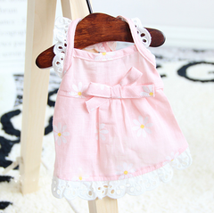 Dress of Dog Summer Small Pet Cat Skirt