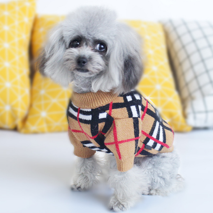 Dog Shirts Teddy  Pet Sweater Keep Warm and Fashion