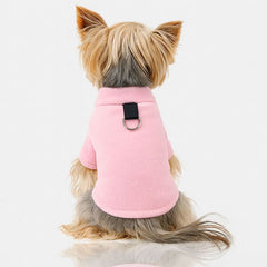 Dog Shirts Warm Pet Clothes with Traction Rope