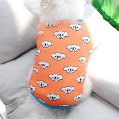 Dog Shirts Animal Print Winter Thick Pet Cotton Coat