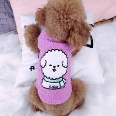 Dog Shirts Winter Teddy Warm Cotton Jacket