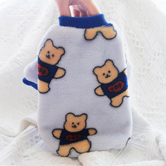 Dog Shirts Bear Animal dog clothes