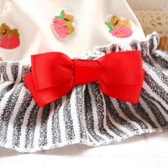 Dog Dress Summer Pet Small  Strawberry Vest Skirt