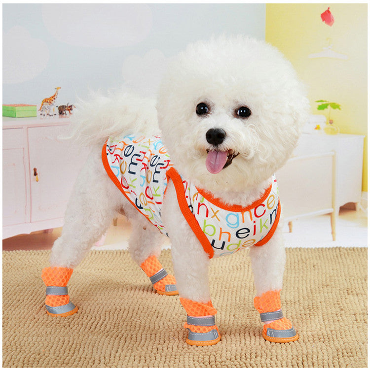 Shirts for Dogs Floral Pet Thin Clothes