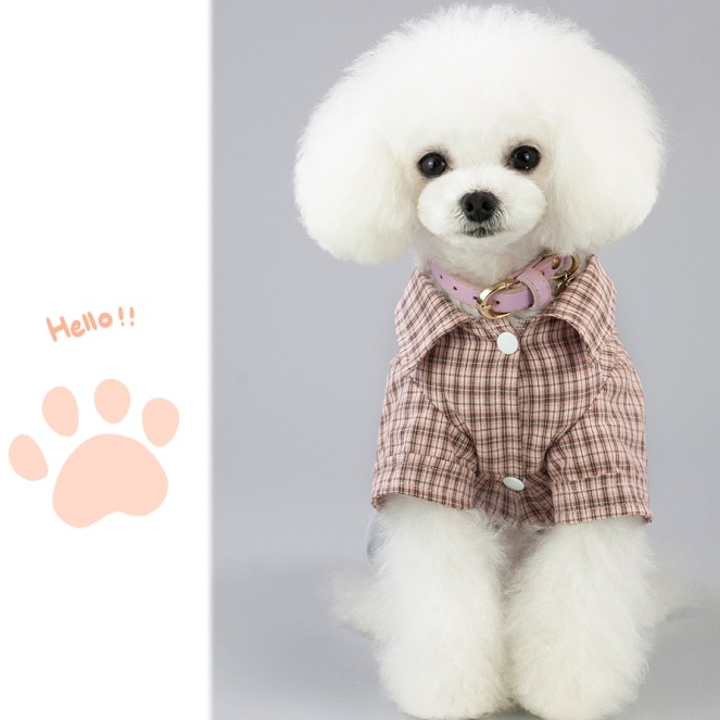 Dog Shirts Teddy Clothes Thin Pet Four-legged Suit