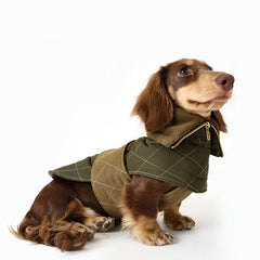 Pet Cape Two-Tone Quilted Warm Coat
