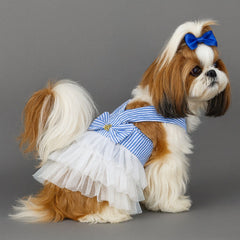 Dog Dresses Summer Pet Cat  Cute Skirt