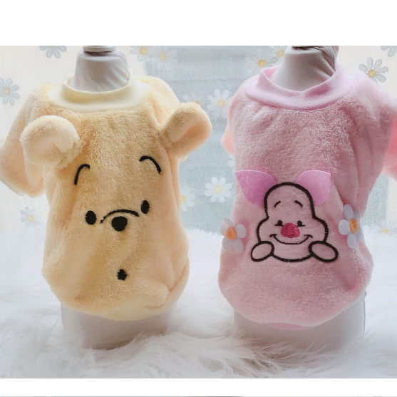 Dog Shirts Piglet Bear Sweater Bdog Pet Clothes