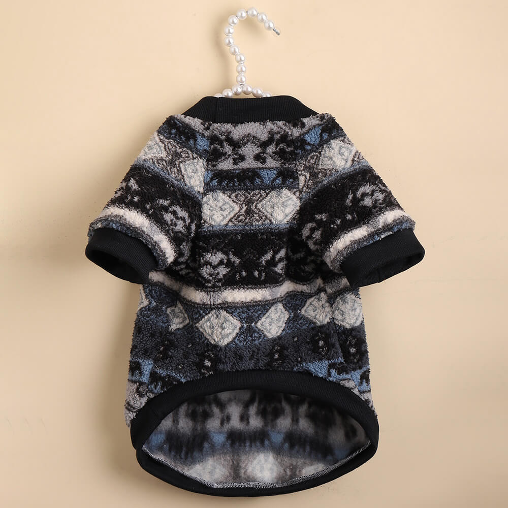 Dog Shirts Thickened Warm Plush Pet Top Is Only $9.9