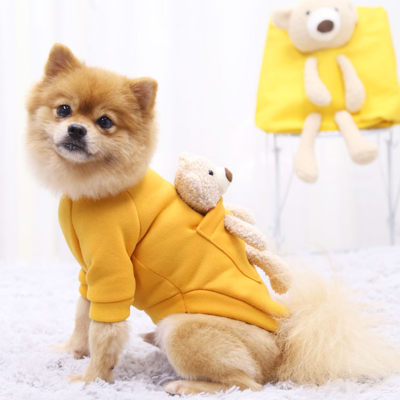 Dog Shirts Sweater Fleece Cartoon Clothes