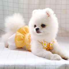 Dog Dresses Summer Small Pet Thin Vest Skirt