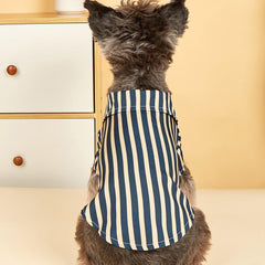 Dog Shirts Temperament Striped Cool Top Is Only $9.9