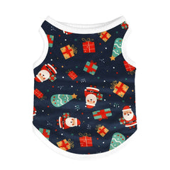 Dog Shirts Christmas The Breathable Vest Universal Pet Suit Is Only $9.9