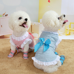 Dog T-Shirt Pet Small Vest Skirt