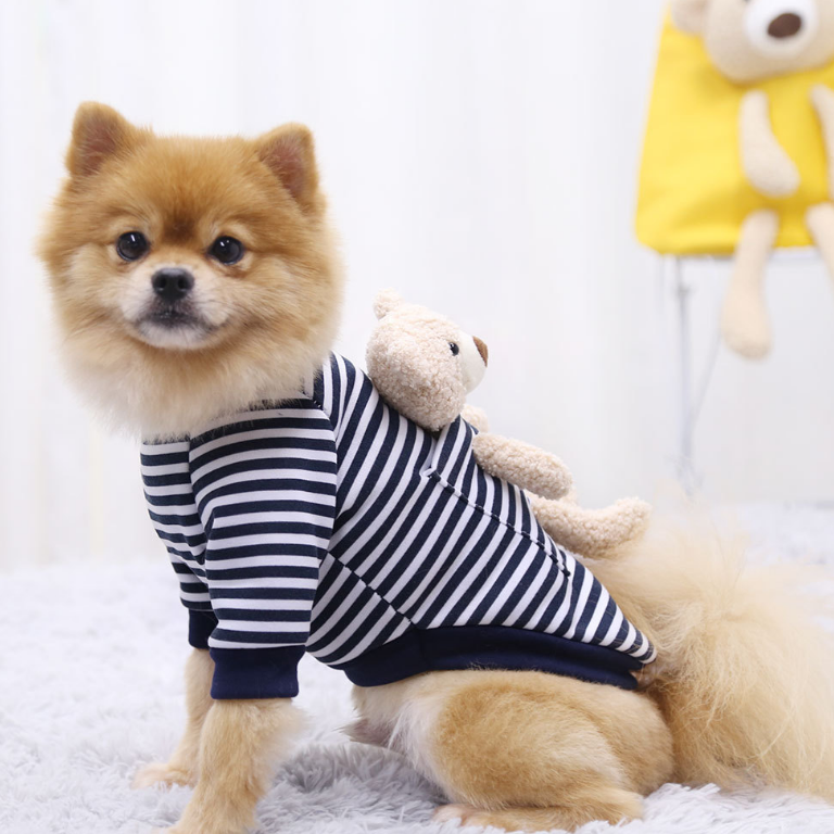 Dog Shirts Sweater Fleece Cartoon Clothes