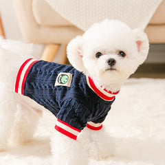 Dog Dresses College JK Autumn Dog Sweater