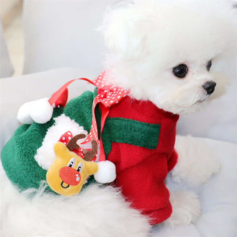 Dog Shirt Christmas New Year Pet Clothes