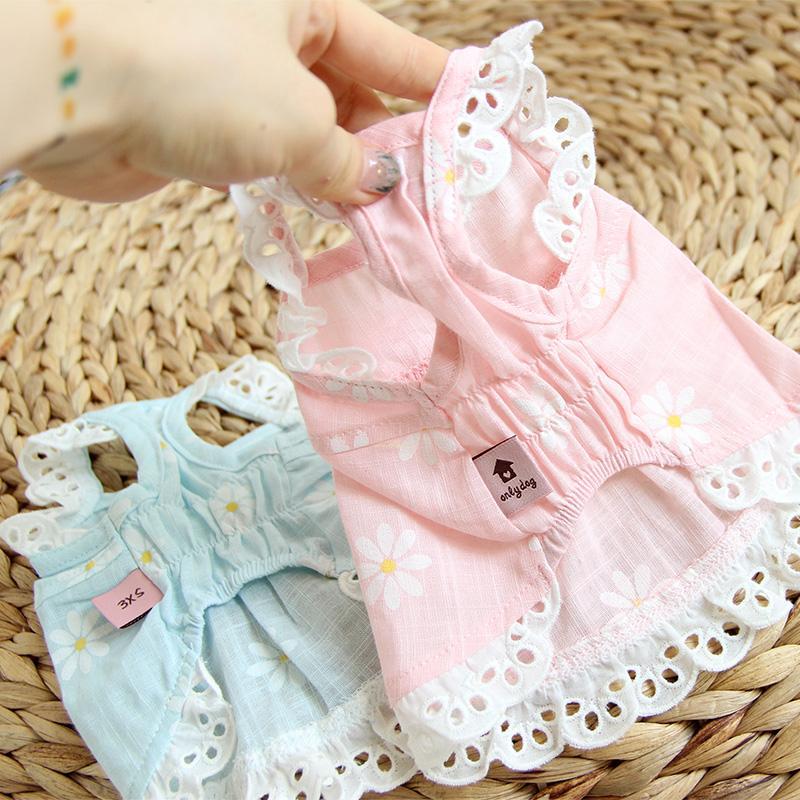 Dress of Dog Summer Small Pet Cat Skirt